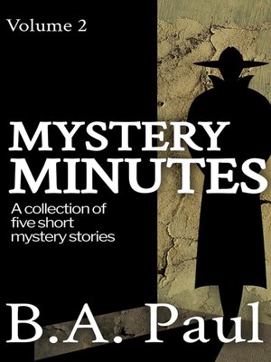 cover image of Mystery Minutes, Volume 2